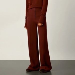 JOSEPH Alana Silk Crepe Trousers